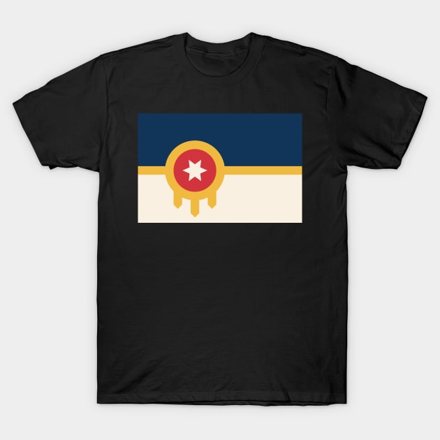 Tulsa, Oklahoma T-Shirt by Wickedcartoons